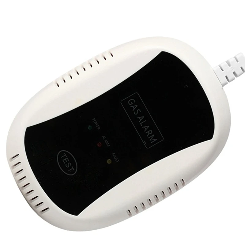 1 Pcs 80DB 433Mhz Drahtlose Natürliche Gas Detektor Hohe Empfindliche Warnung Smart Home EU Stecker