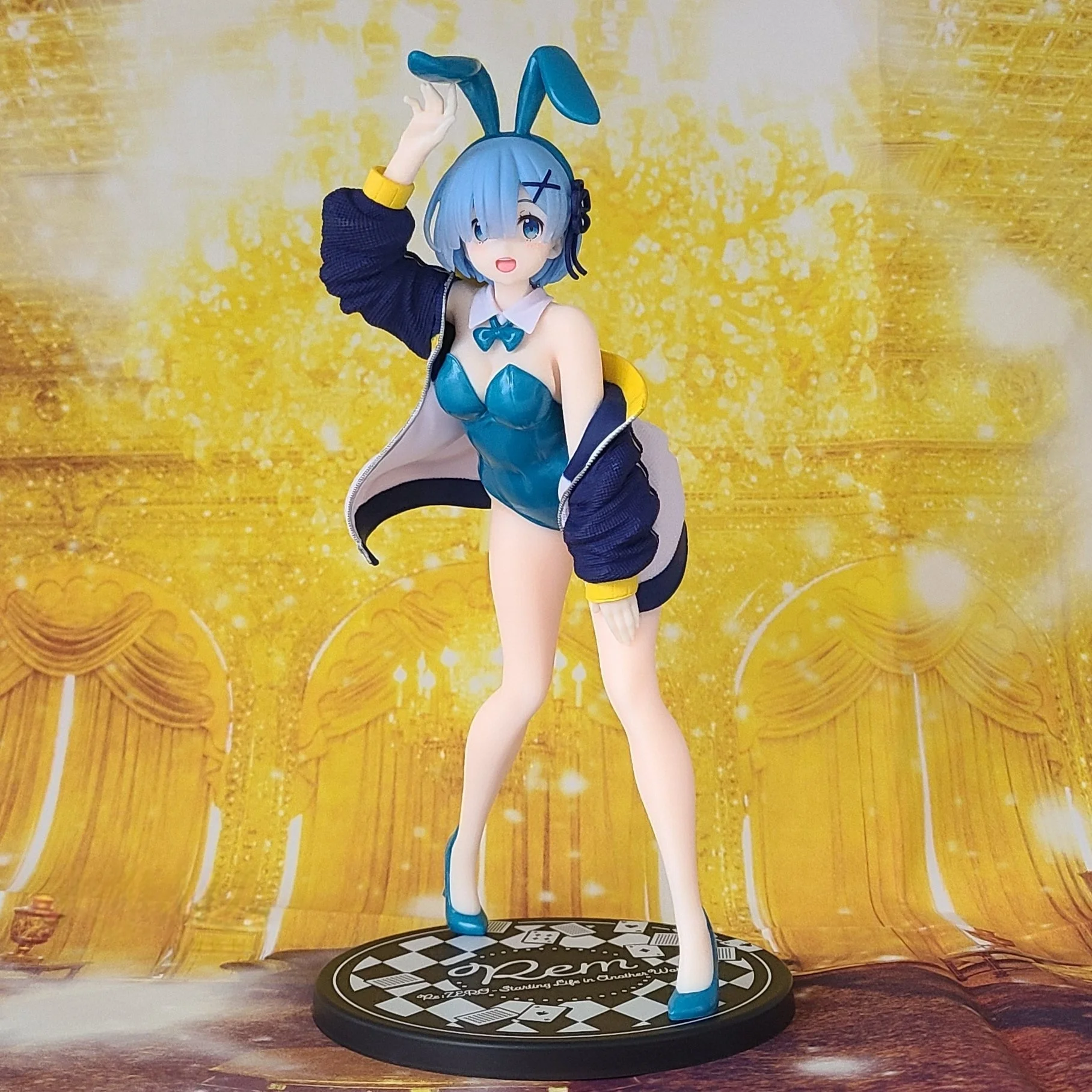 

Taito Coreful Re:Life In A Different World From Zero Rem Bunny Girl Action Figure 18cm Collectible Model Toy