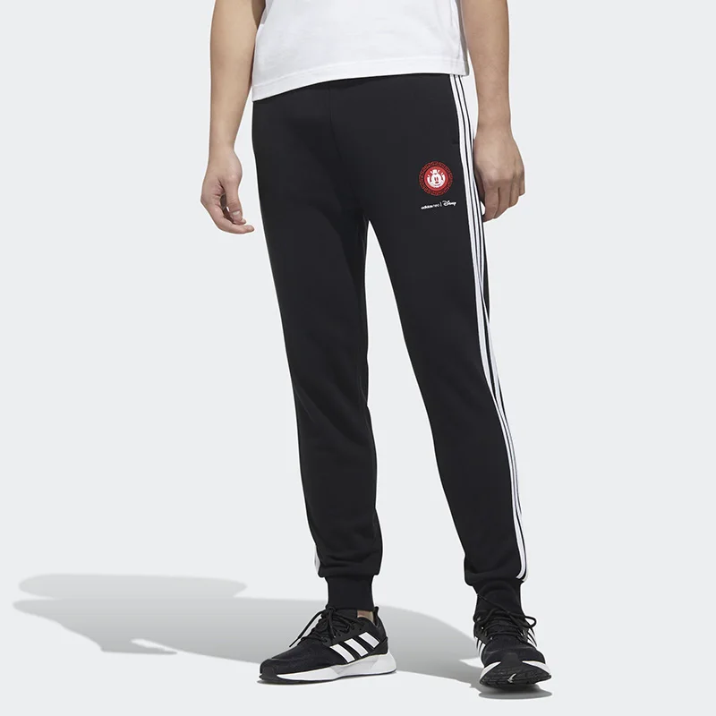Adidas Official Genuine Men Mickey Mouse Collaboration Slim Fit Knit Sport Pants GE7783