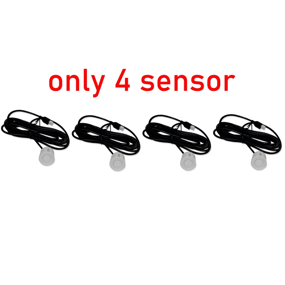 Universal 4 Sensoren Summer 22mm Auto Parkplatz Sensor Kit Reverse Backup Radar Sound Alarm Anzeige Sonde System 12V für Ford BMW – Detail 12