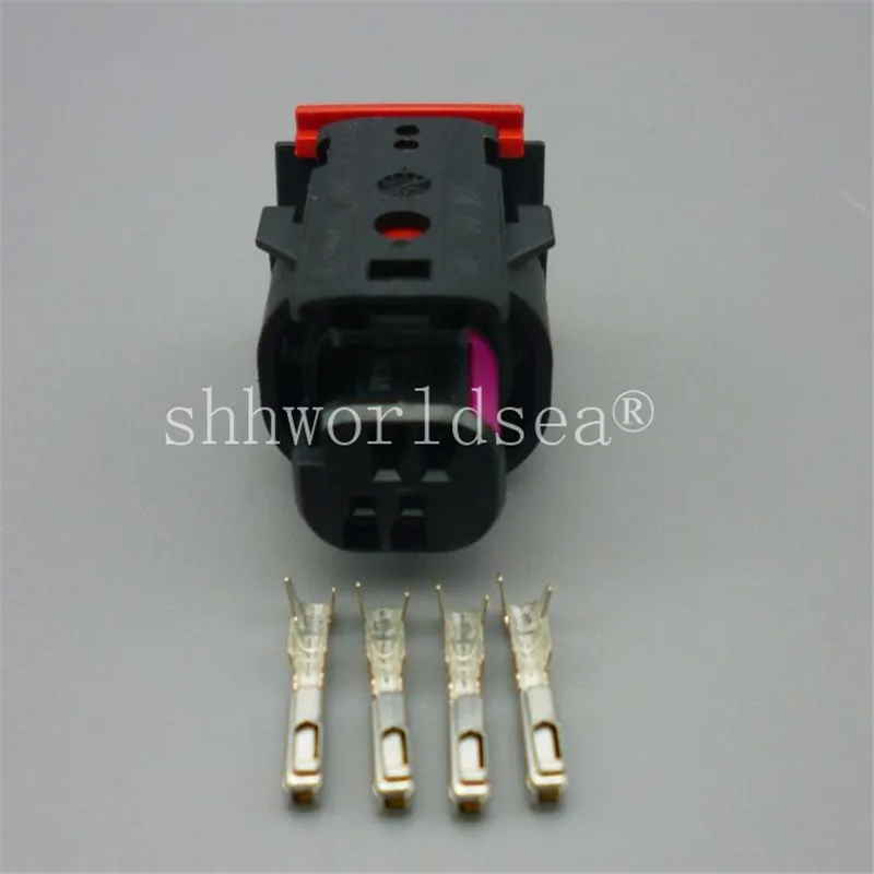 Shhworldsea Car Waterproof Connector 4Pin Car Door Handle Electric Induction Handle Plug 3C0973704 3C0 973 704