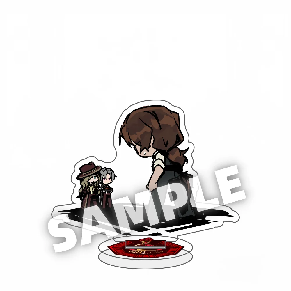 Limbus Company StandToy Model Figure Display Anime game Decoration Accesorios cute Ishmael  Faust Keychain Acrylic 10cm