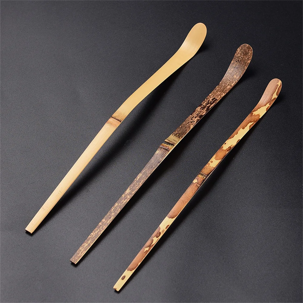 Tea Ceremony Tool Bamboo Tea Needle Tea Ceremony Accessories Round Beautiful Scoop Utensils Tea Set Without Burr Tea Separation