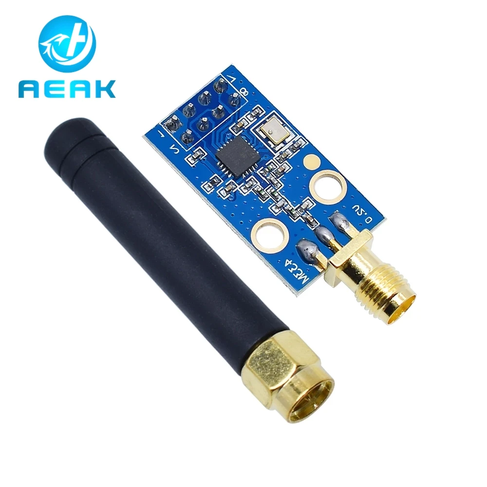 C1101 Wireless Module With SMA Antenna Wireless Transceiver Module For Arduino 433MHZ enhance the signal