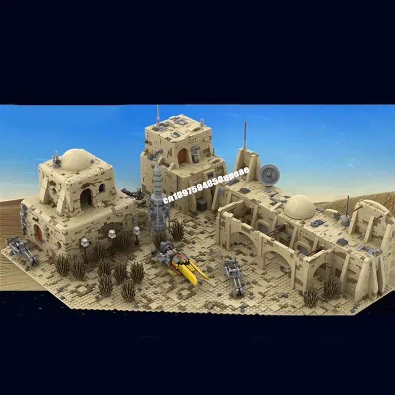 New 4168Pcs Famous Star Battle Movie Series Moc Sw-Mos Pelgo Model Custom Puzzle Diy Creative Ideas Kids Toys Birthday Gifts