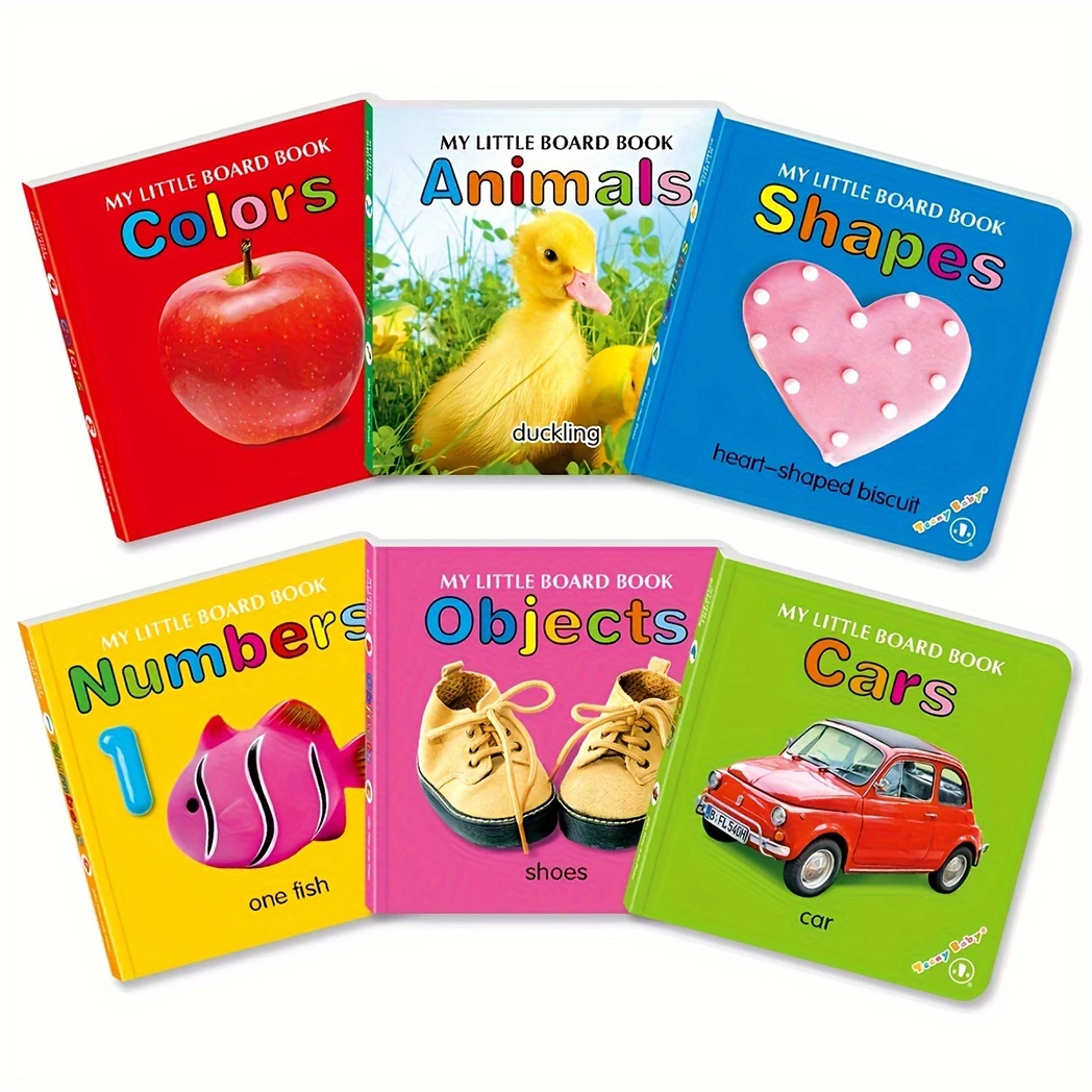 

Flash Cards for Toddlers 6PCS English Reading Cards Educational Early Learning Toys for Preschool Kids