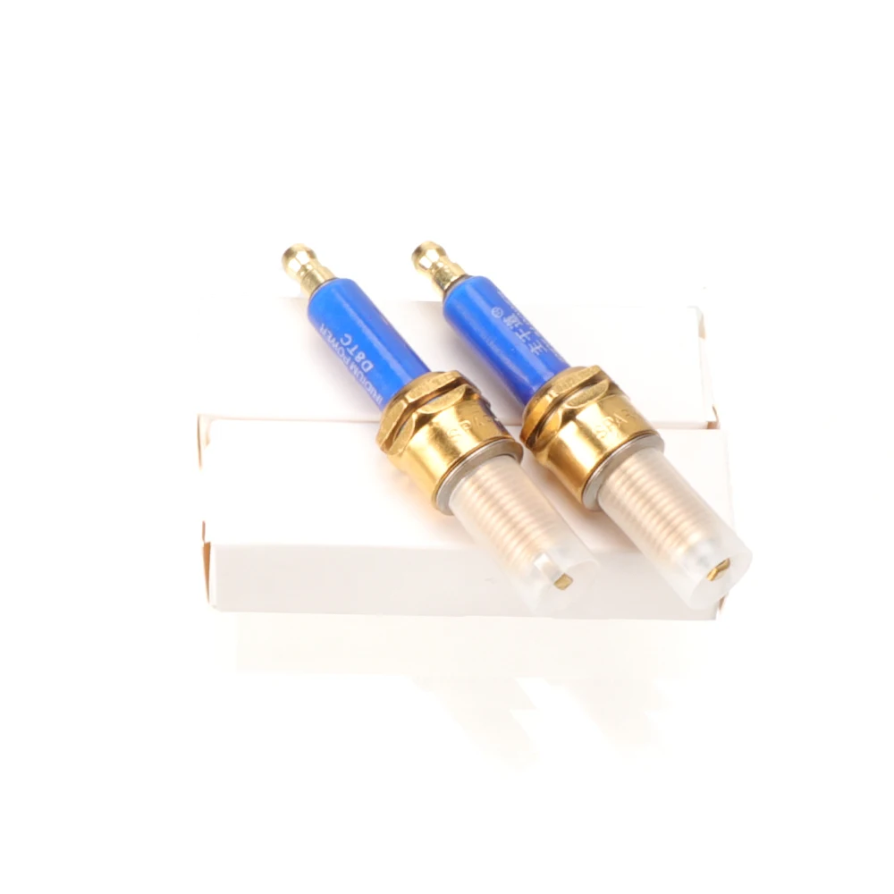 2pcs /lot Motorcycle Iridium Spark Plug D8TC For CG125 125cc Vertical Engine Scooter Pit Dirt Bike Motocross ATV Quad