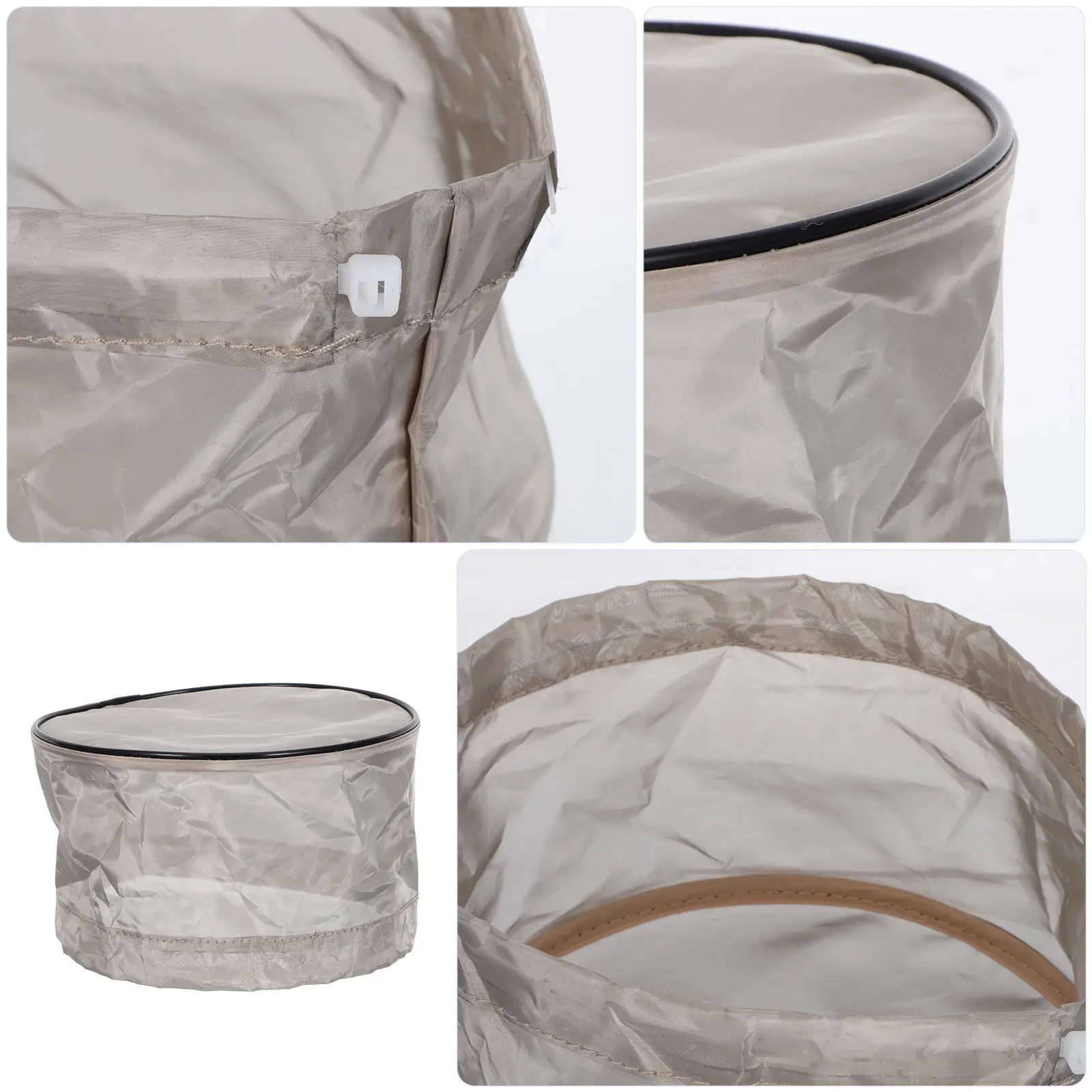 Electric Meter Shield Cover Foldable Clear Design with Visible Faraday Cage Emf Radiation Protection for Smart Meters Gas Meters