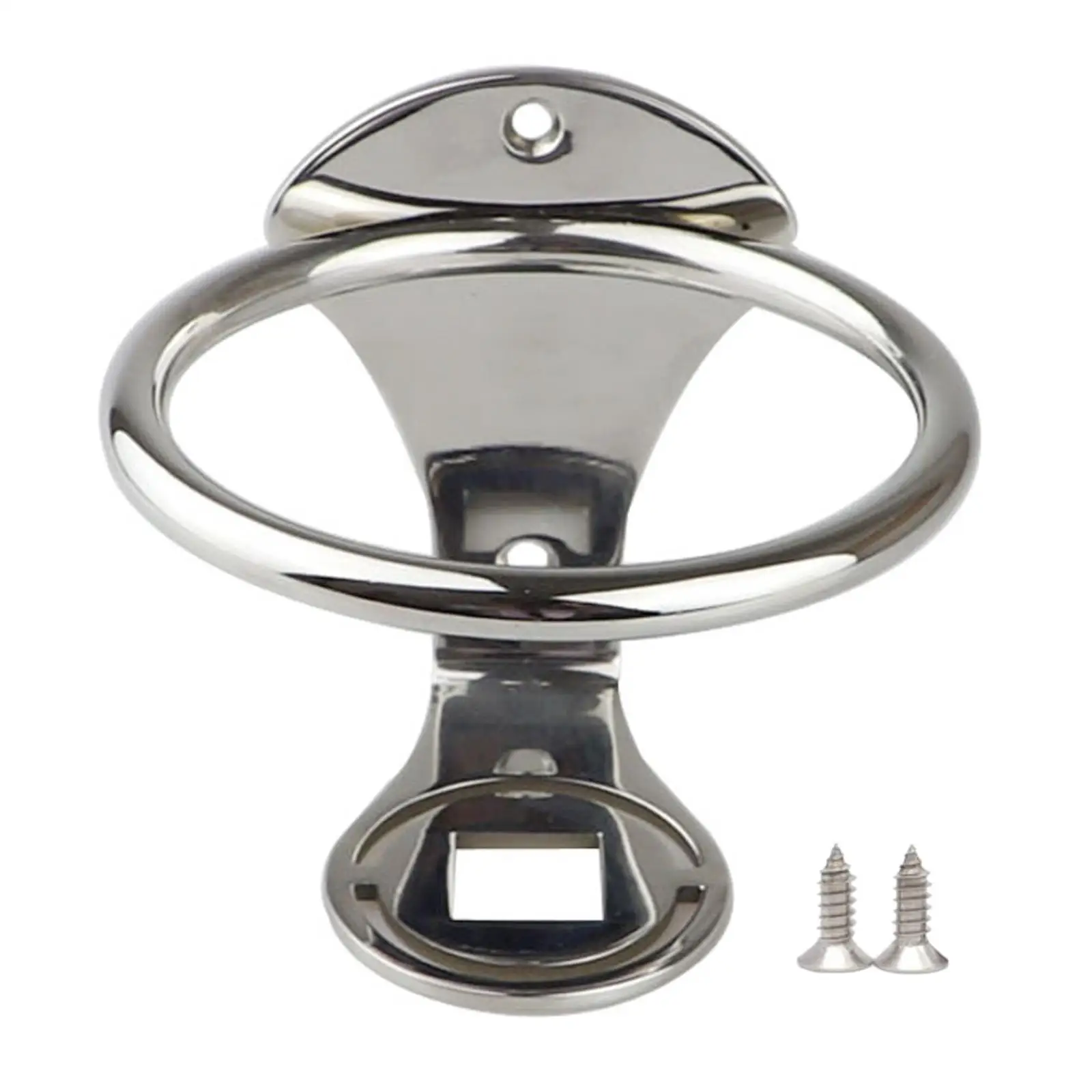 Stainless Steel Boat Drink Bottle Holder, Basketball Universal Drink Holder Drink Stand for Marine RV Tables Bottles Cups