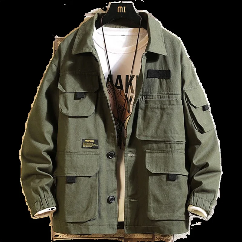 Men's winter arc Air Force MA 1 tactical military men's warm lining jacket Baseball Jacket GREEN BLACK coat Sweater