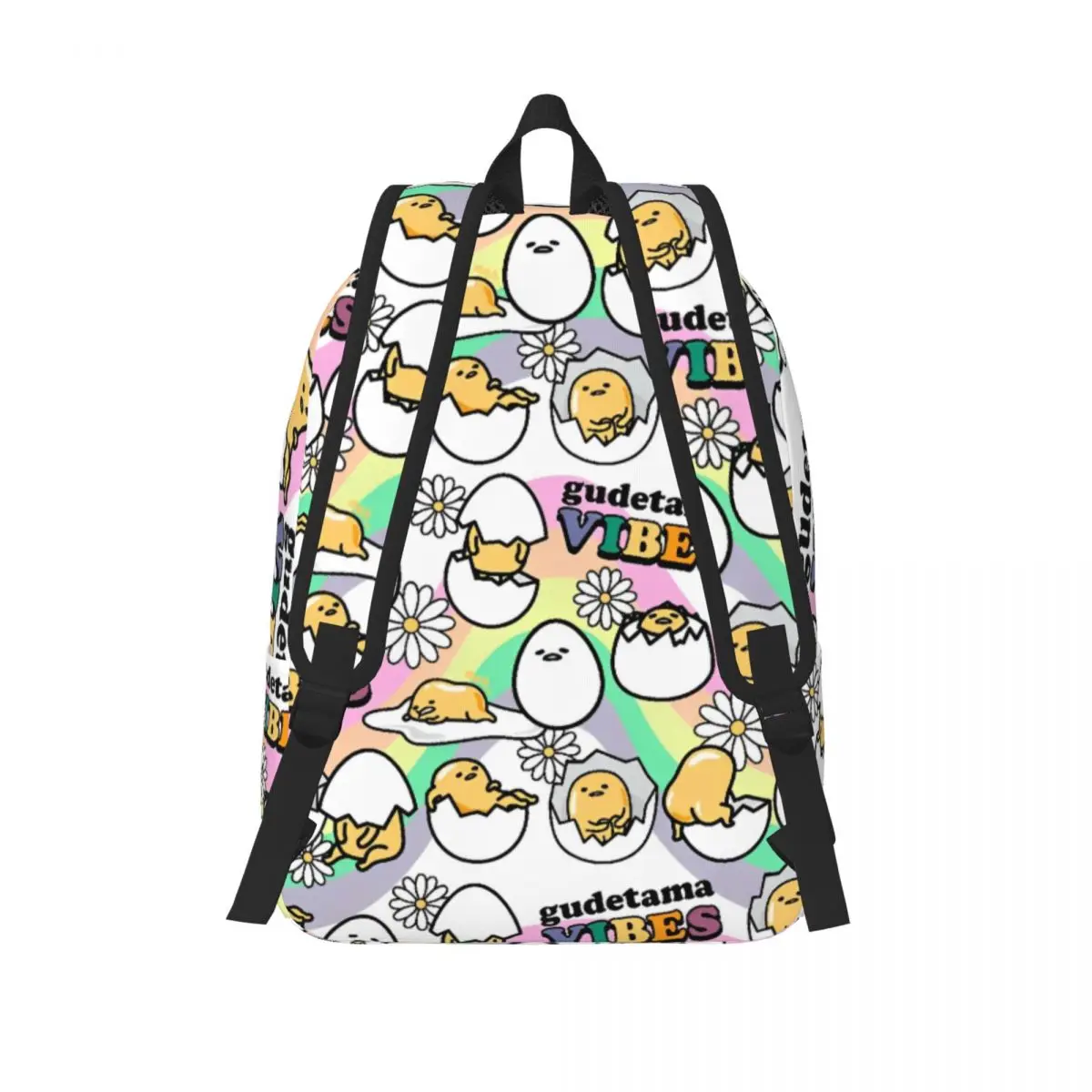 Mochila Gudetama para jardín de infantes, escuela primaria, estudiante, mochila de dibujos animados Kawaii, mochila deportiva para niños y niñas