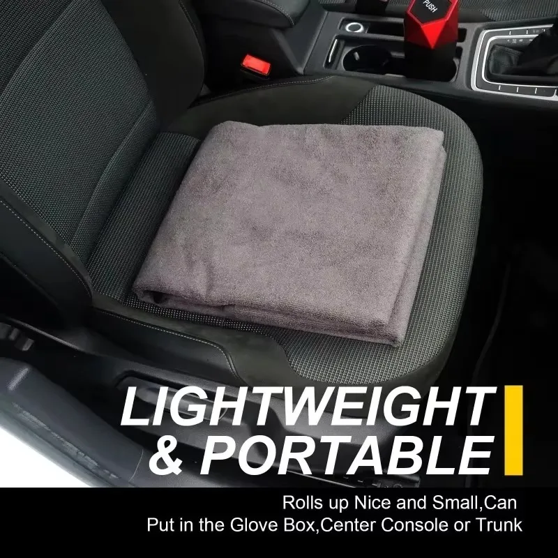 Breathable Waterproof Car Seat Cover Towel Cloth Adjustable Elastic Strap Front Seat Auto Cushion Protector Vehicle Interior