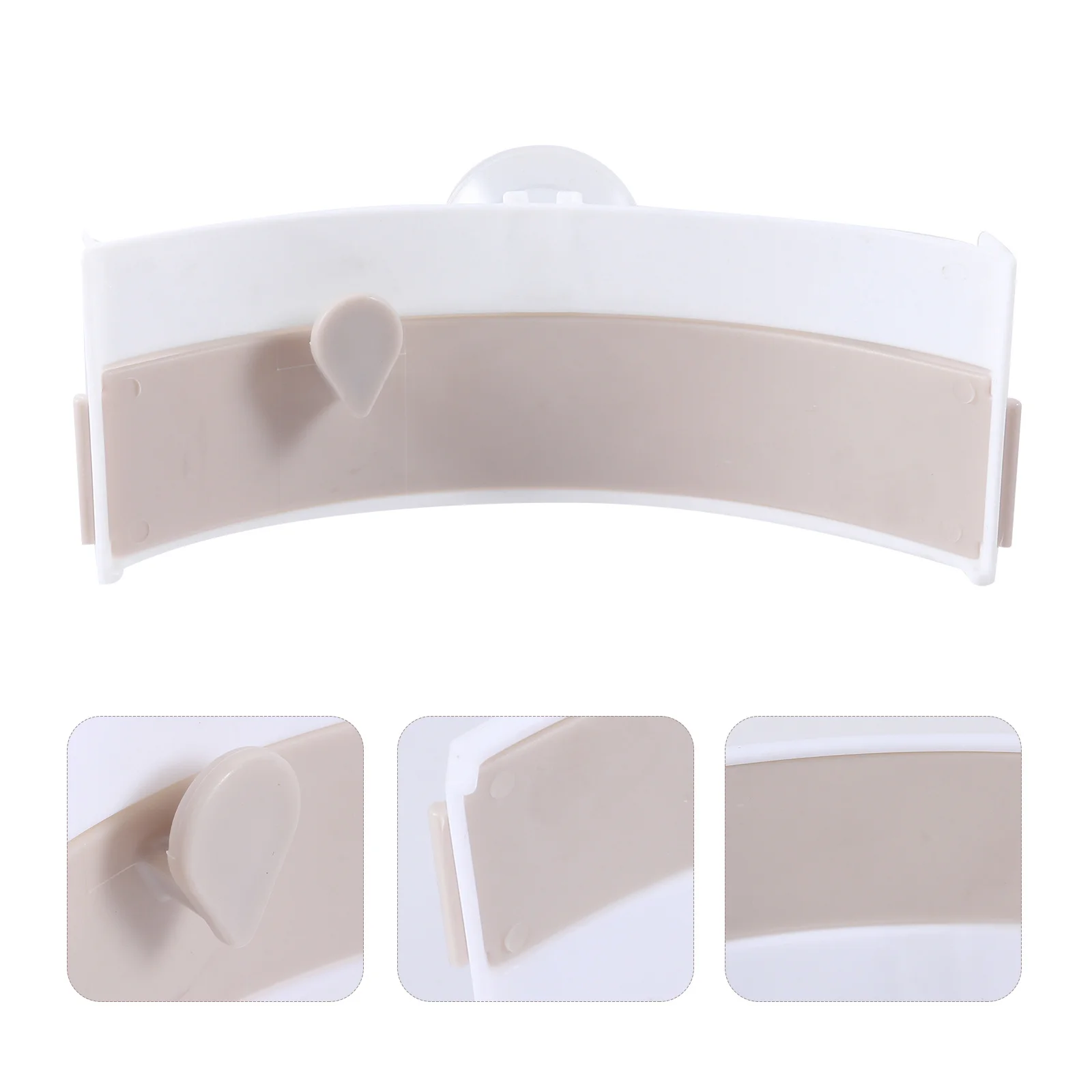 2Pcs Corner Sink Garbage Bag Holder Plastic Openable Drying Rack Kitchen Suction Cup Trash Bag Stand Adjustable