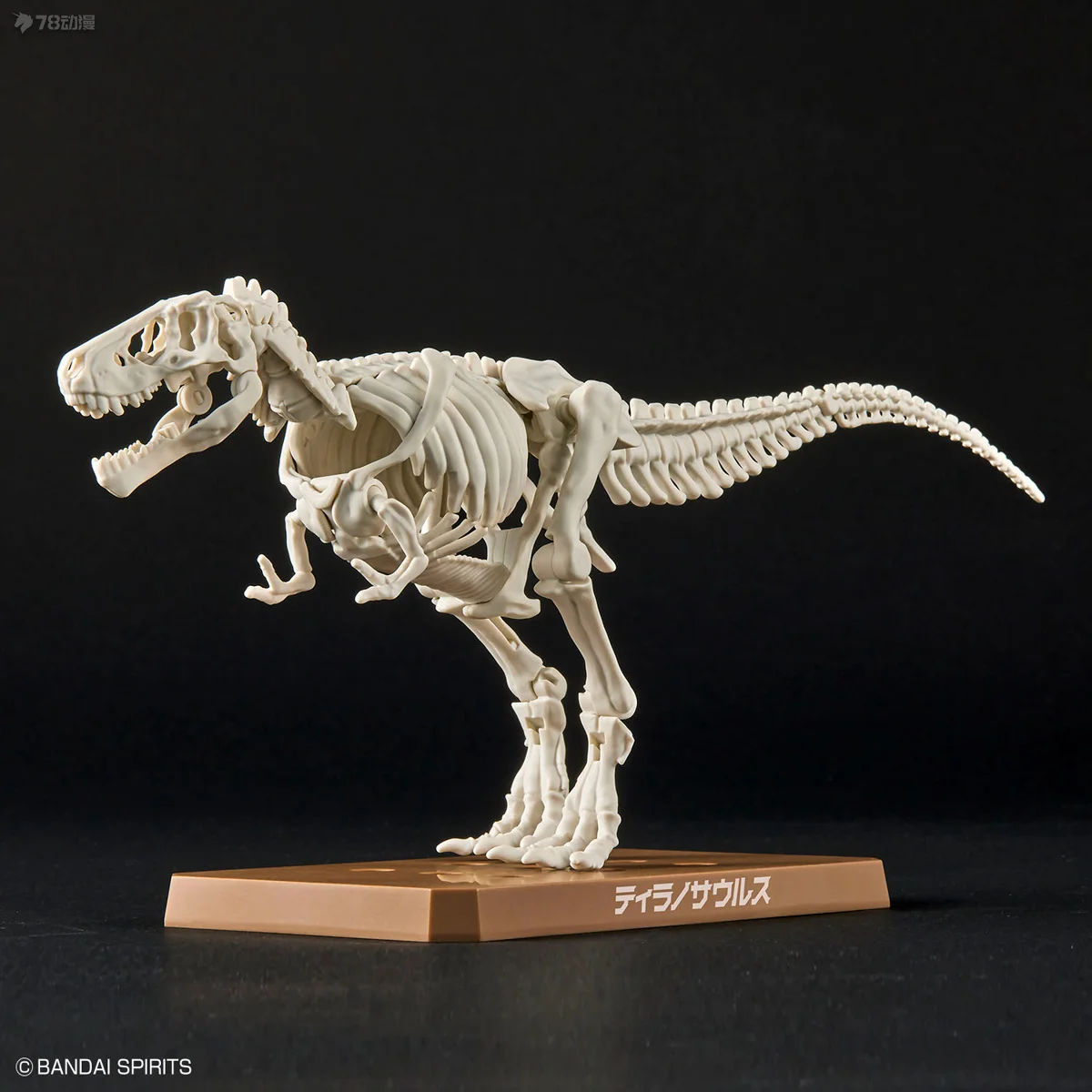 Bandai เดิมประกอบที่ครอบคลุมรุ่น Series Plannosaurus Tyrannosaurus Rex เล็งที่ของเล่นเด็กสะสมเครื่องประดับ
