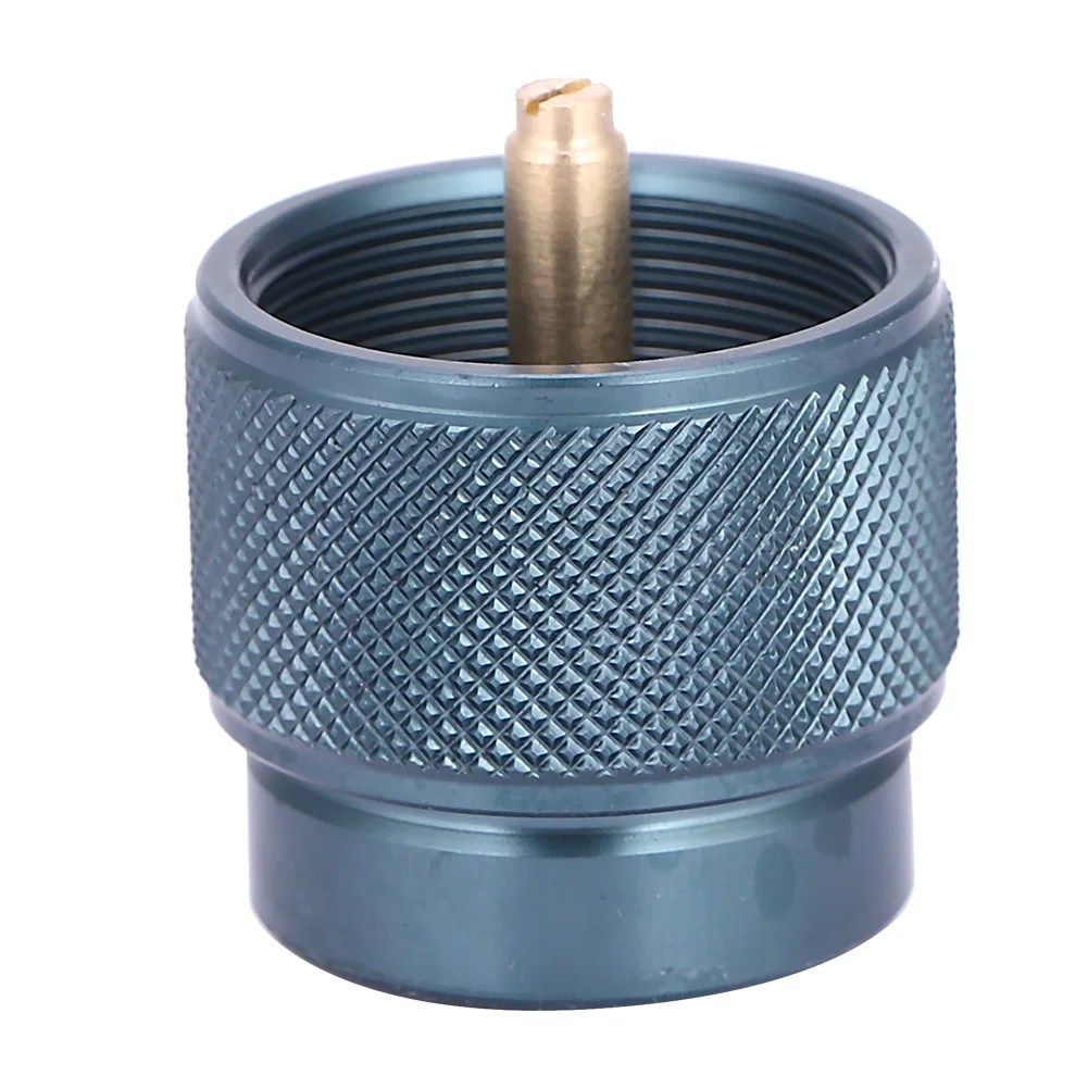 Campinggasfornuis Adapter Converter Multifunctioneel en handig Duurzaam Gemakkelijk te gebruiken ventielbus naar 1L propaantankadapter
