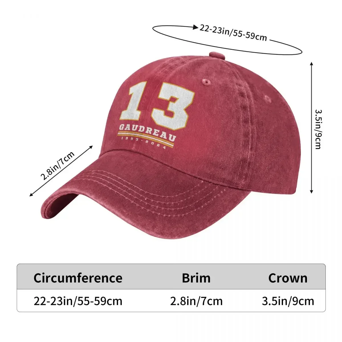 جوني غاودرو هوكي اللهب كالغاري الرجال النساء قبعة بيسبول المتعثرة الدنيم غسلها قبعات قبعة خمر التدريبات في الهواء الطلق أغطية الرأس