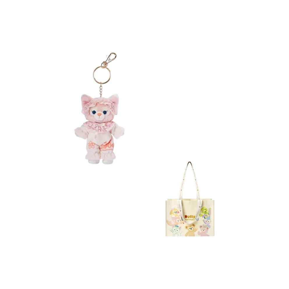 Disney Pajama Baby LinaBell 2023, Key Ring Dolls Plush Backpack Pendant Shanghai Disney 12cm 400060334006
