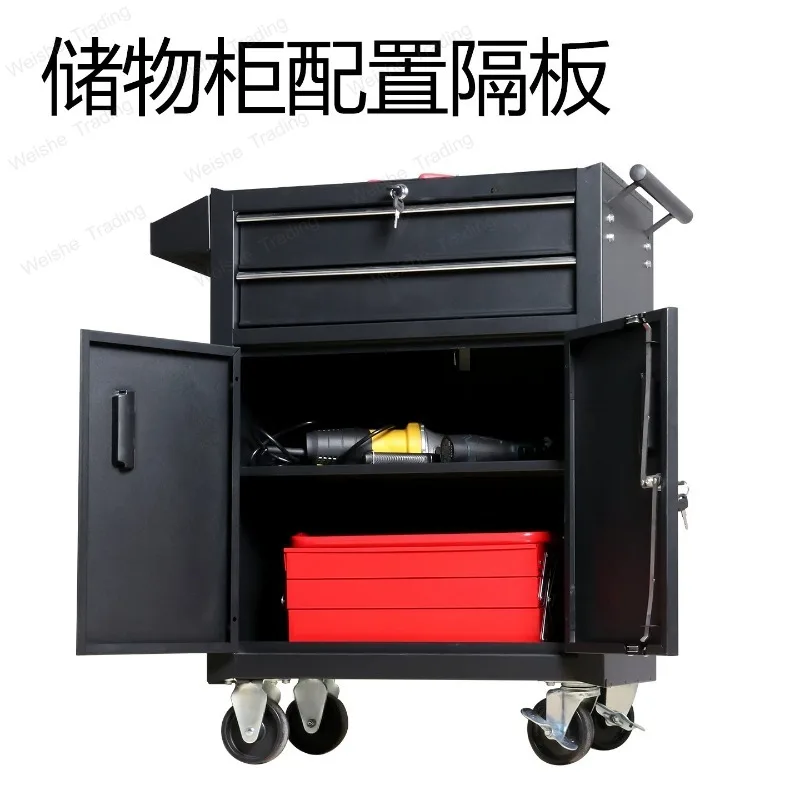 Multifunctional cart Tool cart Drawer type Mobile tool cabinet Auto repair tool box for workshop Tattoo workbench