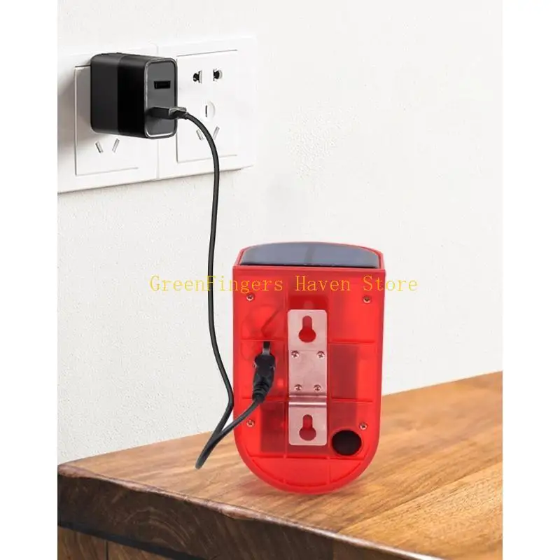 F68D Wireless IP65 Motion Light Solar Alarm Lights Garden Security Lighting
