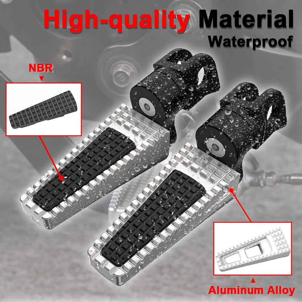 Motorcycle Adjustable Front and Rear Foot Pegs Footrests Pedal Fit For BMW K1300S 2008 2009 2010 2011 2012 2013 2014 2015 2016 3