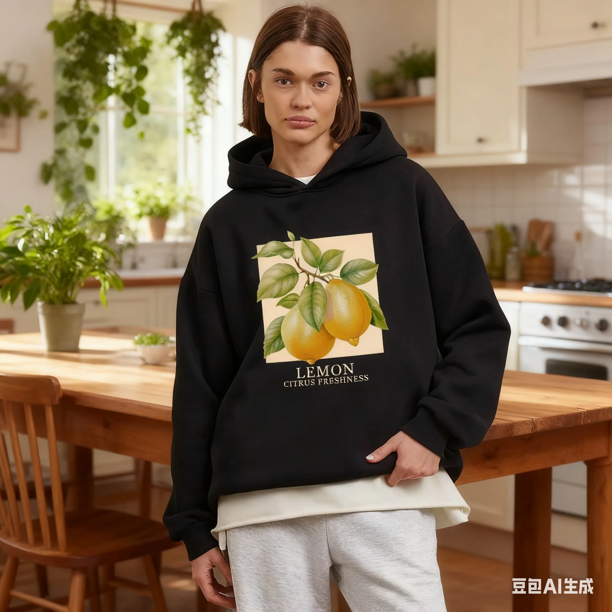 

Women's Sweater Hoodies Sweatshirts Velvet Winter Casual Spray-painted Print Colorful Long Sleeve Pullovers Autumn Woman Clothes