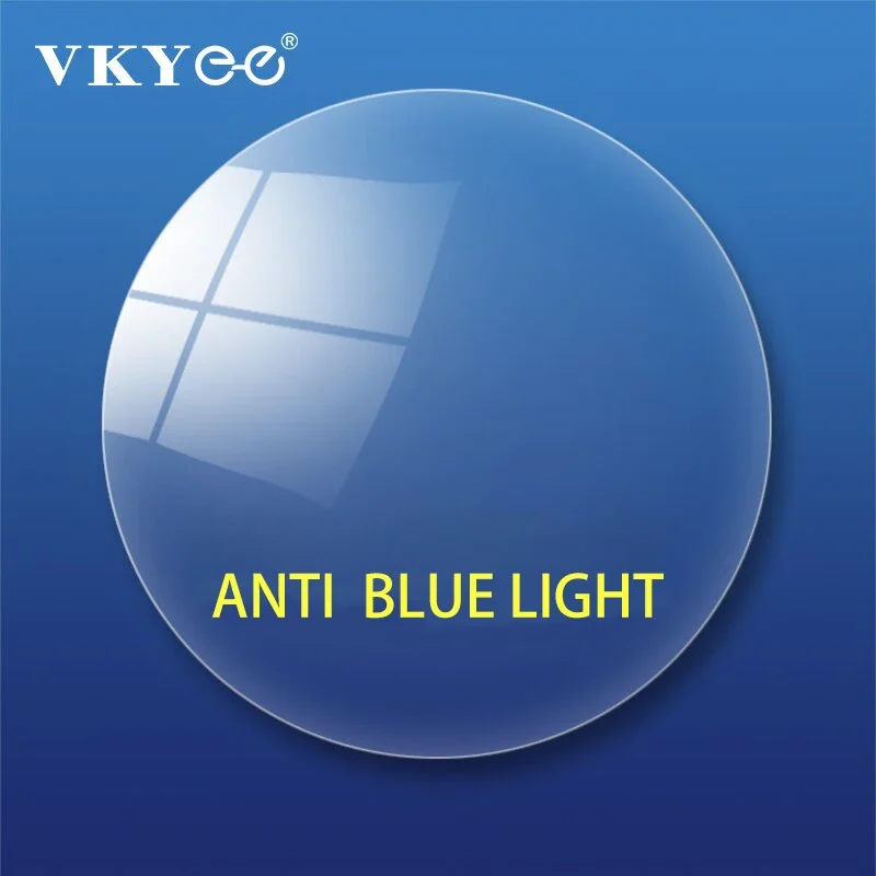 Vicky Professionelle Custom Eyeglasses CR39 Anti-Blue Light 1.56 4