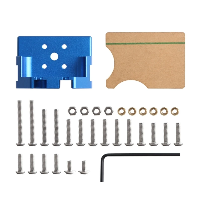 

Metal Hotend Bracket High Durability 3D Printing Extruder Mount Holder, Anodized