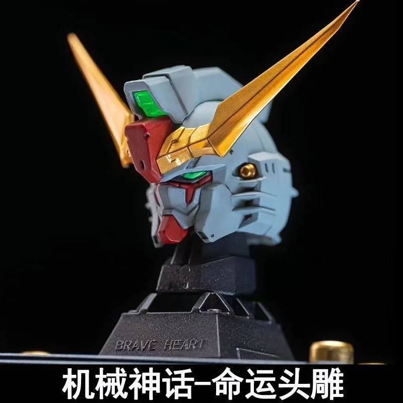 En Stock Minerva Hobby cabeza tallada destino 1/100 MG MC MB Kit de modelo de ensamblaje destino con lámpara Mecha modelo juguete cabeza juguetes regalos