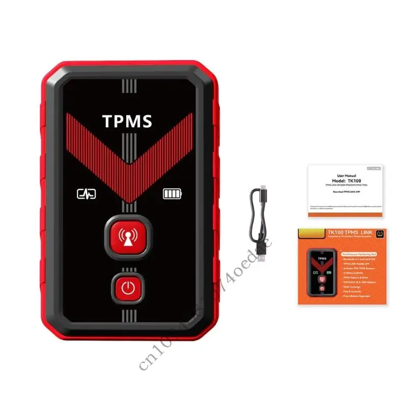 Tire Reset Tool Tire Programming Tool With LCD Display For Easy Tire Pressure Monitoring And Adjustment