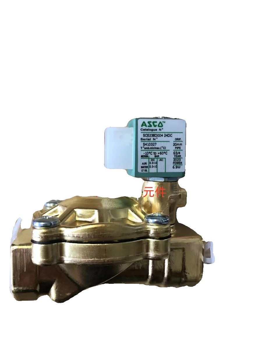 ASCO Solenoid Valve SCE238D004 24DC Two-way G3/4