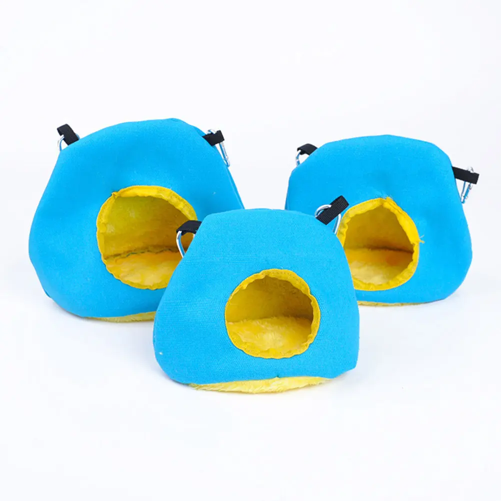 

Утолщенное безопасное подвесное гнездо для попугаев, креативный дизайн, гамак для птиц, для дома и улицы, кровать для лазания и сна, теплое гнездо