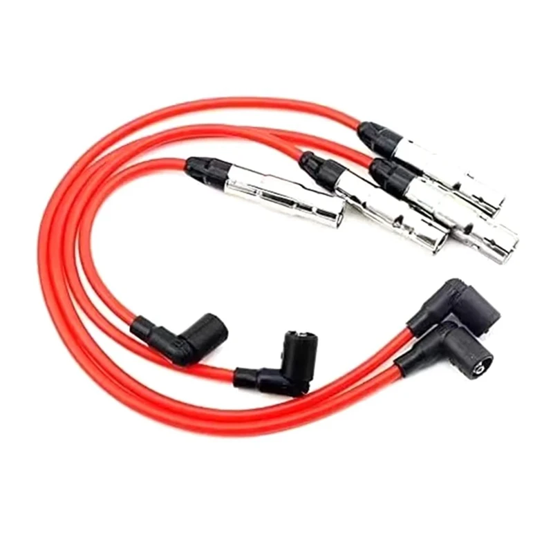 Ignition Wire Set Ignition Wire 090153878 09015 3878 For Volkswagen Beetle Bora Golf Jetta City 2.0L