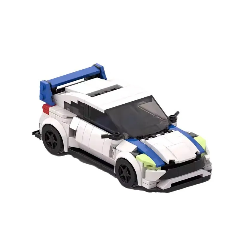 MOC-Forded Fiesta WRC Speed Champions Building Blocks Set, Techniced Carros, Tijolos Brinquedos, Presentes para Meninos e Meninas