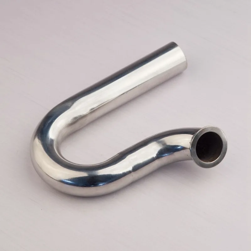 Thickened Stainless Exhaust Header Pipe, Front Bend for Gas RC Catamaran Boat