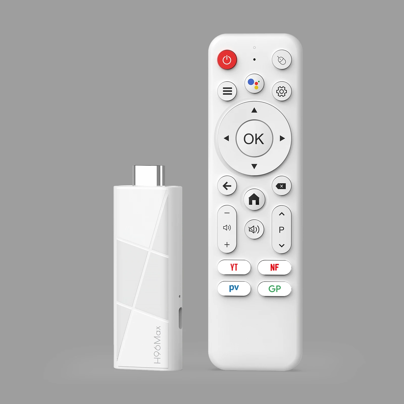 H96 MAX RK3518 TV Stick Android 14.0 Biały Czarny Mini TV BOX 4K WiFi 6 BT5.4 8GB/16GB Google Voice Mini Smart Streaming Dongle — zdjęcie produktu 7