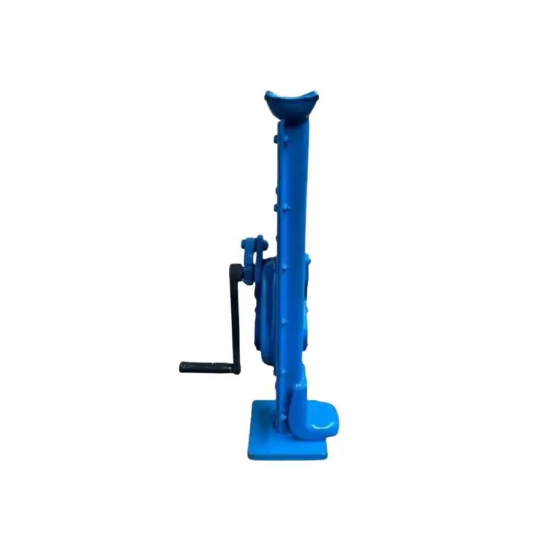 5-20 tons manual mechanical spiral steel lifting jack gear flat top type