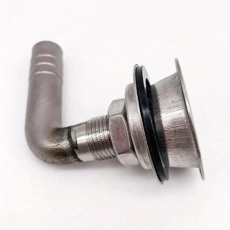 1PC 90 Degree Flush Mount Fuel Tank Vent Marine Boat Fuel Vent Hardware Fitting Yacht Ship Accessories