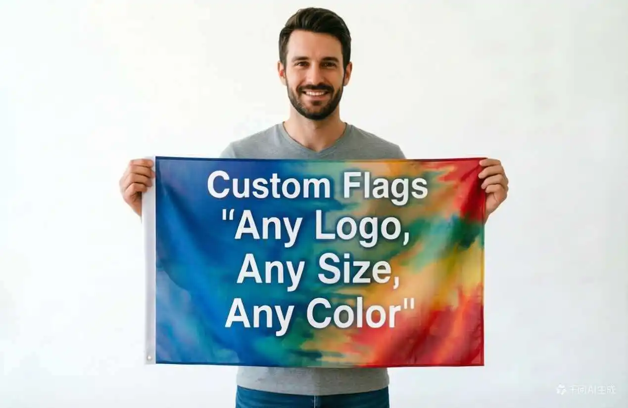 Custom Flag Suitable for Indoor and Outdoor/Bedrooms/Gardens/Patios/Commercial Decoration Banner Customflag