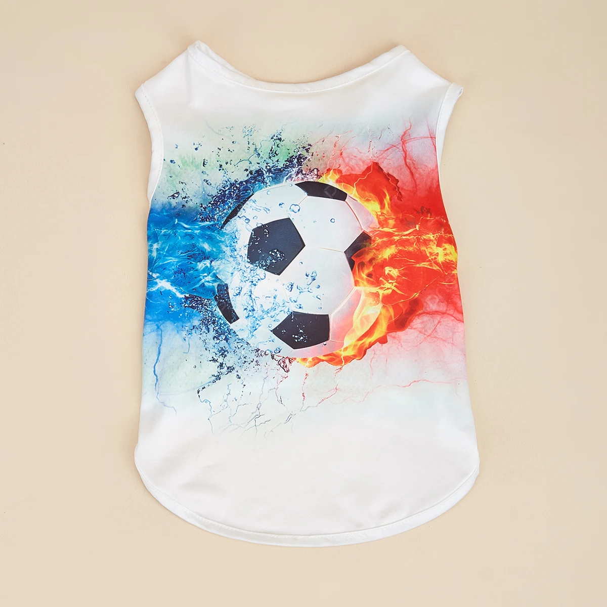 Fußball tor Hunde hemden knöpfen Hunde kleidung atmungsaktives Haustier T-Shirt Sweatshirt für kleine mittelgroße Hunde Katzen