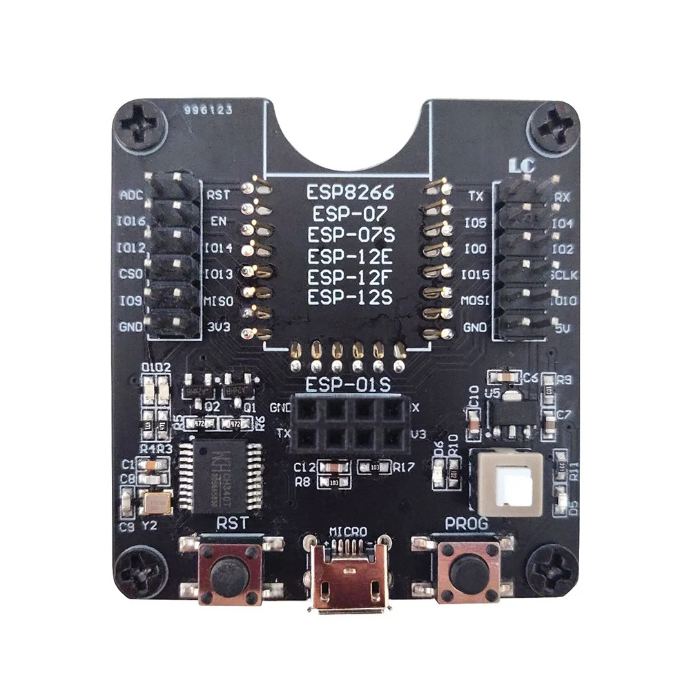 Esp8266 placa de desenvolvimento queimador quadro teste módulo wifi suporte para ESP-12F ESP-07S ESP-12E ESP-01S esp12s