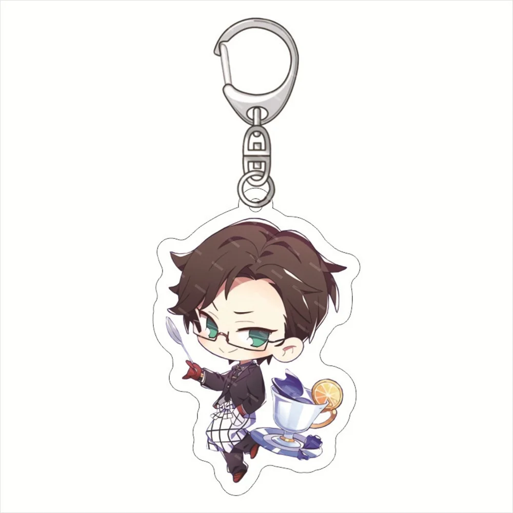 Anime Hypnosis Microphone Division Rap Battle Cute  Keychain Yamada Ichirō Yamada Jirō  Figures Acrylic Key Chain Charm Jewelry