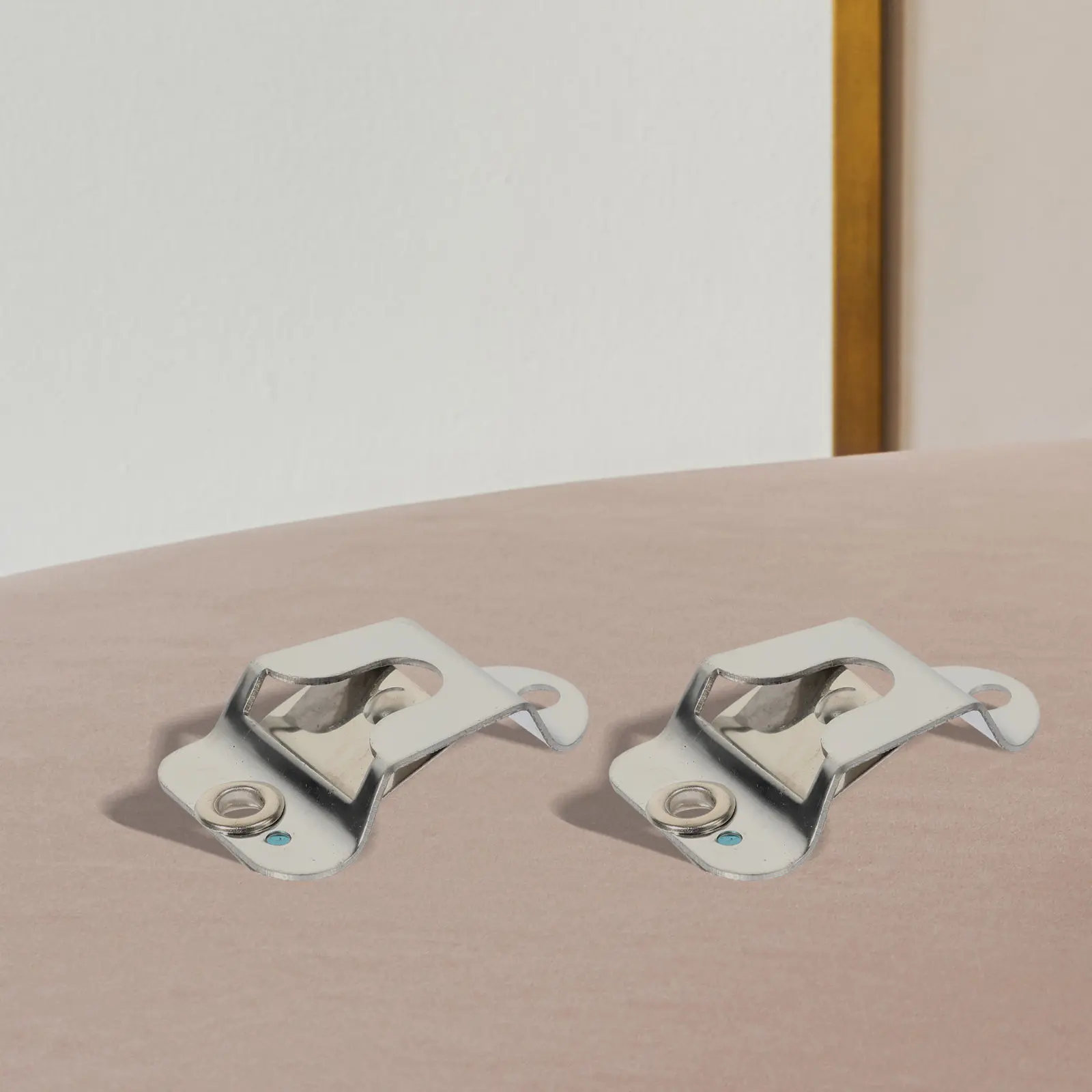 2 Sets Cb Mount Metal Mic Holder Hanger Handheld Microphone Clip Radio Accessories Microphone Hanging Rack With