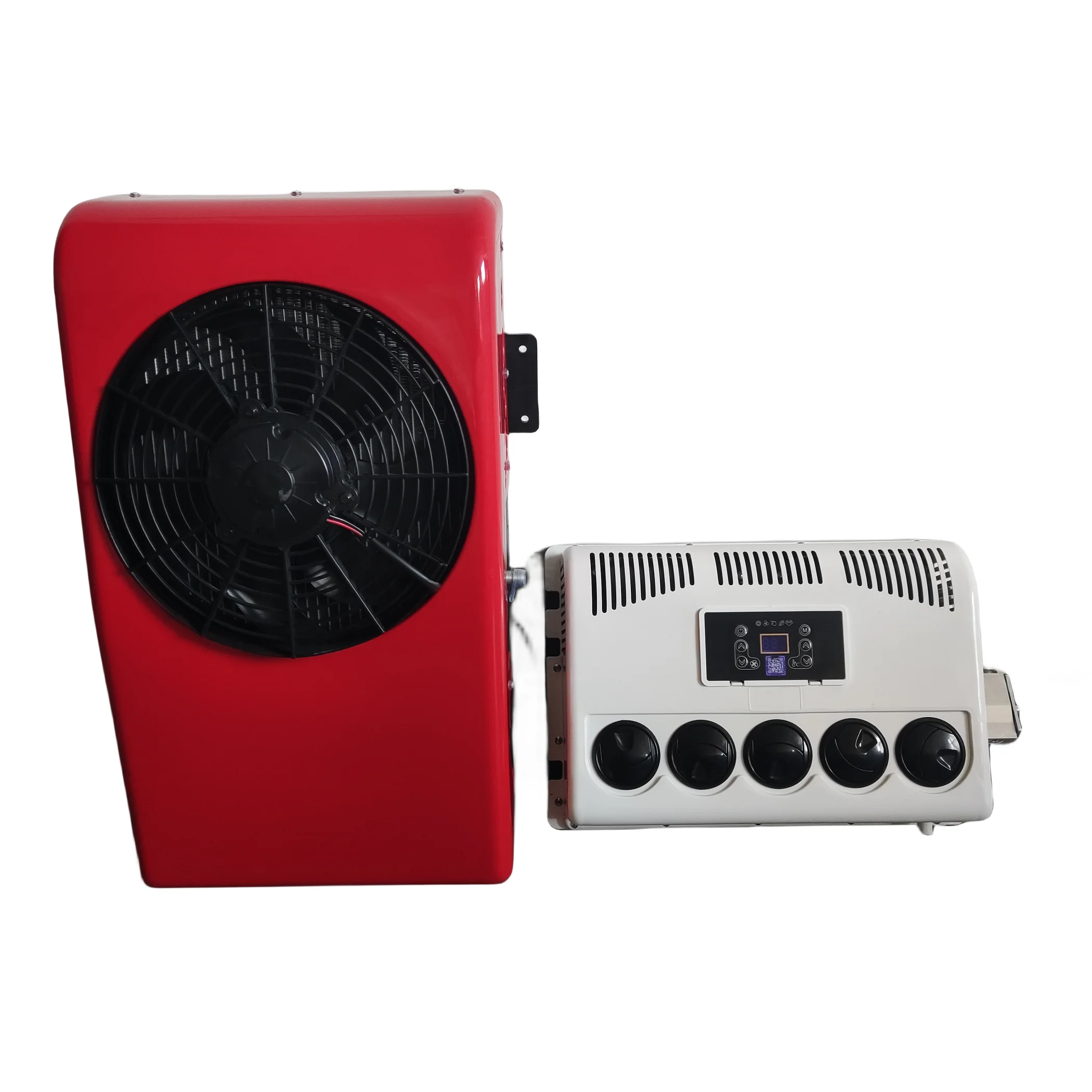 Truck Bus Air Conditioning System 12V 24V Intelligent Electric Parking Cooler Electrical Air Conditioning