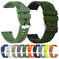 22mm Silicone Strap For Zeblaze Vibe 7 Pro Bands Zeblaze Ares 3 Pro Btalk 2 Lite Beyond 2 3 Stratos 2 Ultra Replacement Bracelet