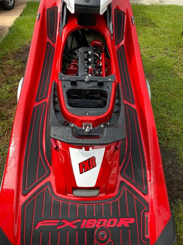 Non-Slip EVA Foam Traction Mat Customized for  FX HO 2012-2018 | Motorboat Anti-Slip Flooring Waterproof