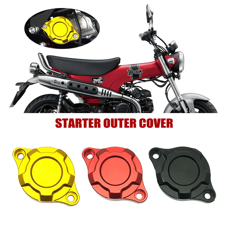 Starter Outer Cover Motor Protective Cover Guard Fit For Honda DAX125 MONKEY125 GROM MSX125 DAX MONKEY MSX 125 2022-2023