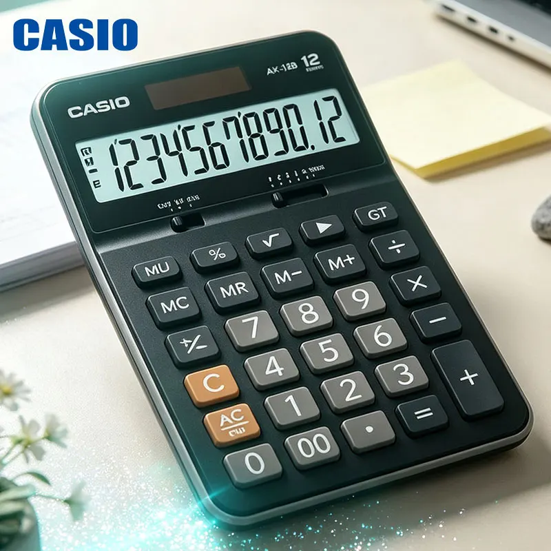 Casio AX-12B/FX-991CN CW/FX-999CN CW Store accounting business settlement computer long-term stability Small don't cover