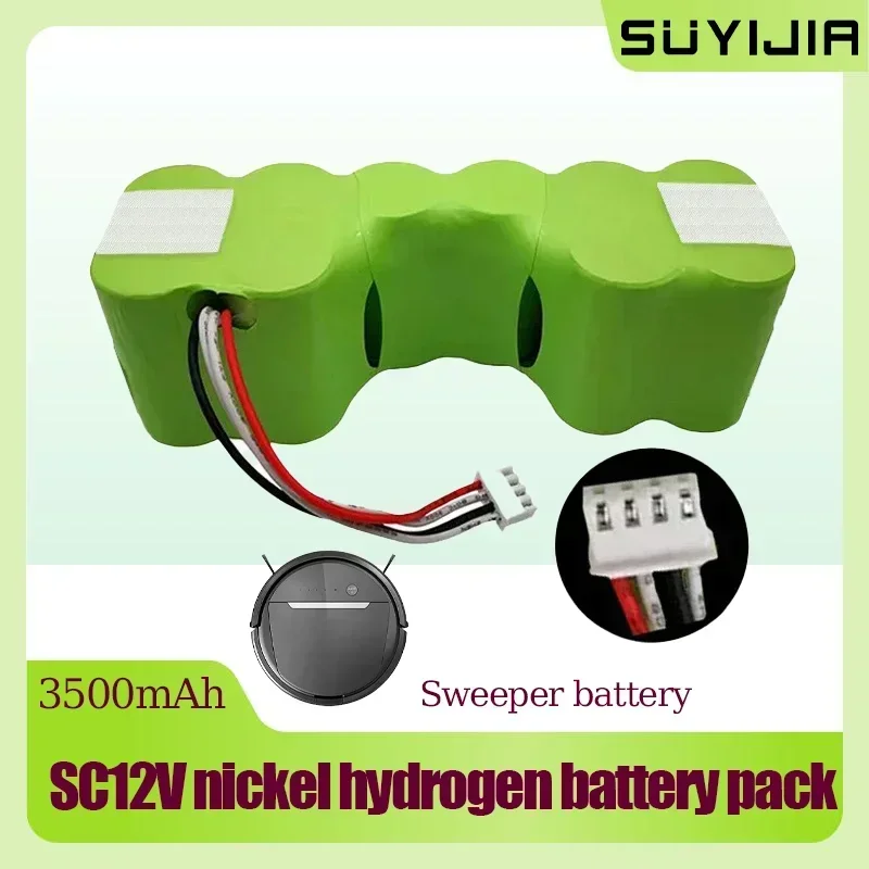 Sweeping Robot Battery 12V Suitable for Ecovacs DD35 Mopping Machine Accessories DG710 DE53 Nickel-metal Hydride Battery