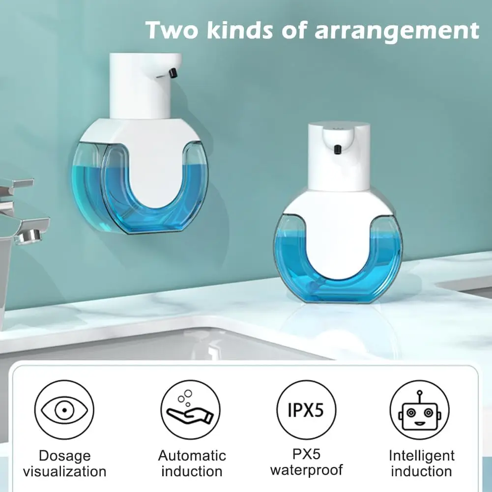 

Rechargeable Smart Automatic Sensor Soap Dispenser Foam Hand Sanitizer Soap Dispenser Foam Hand Washing Machine