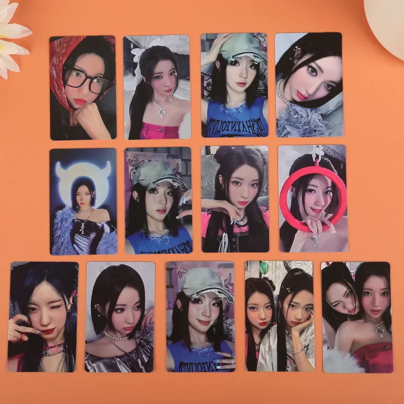 13pcs/set Kpop BABYMONSTER Album DRIP Photo Card LOMO Cards RUKA PHARITA ASA AHYEON RAMI RORA CHIQUITA Fans Gifts Collection